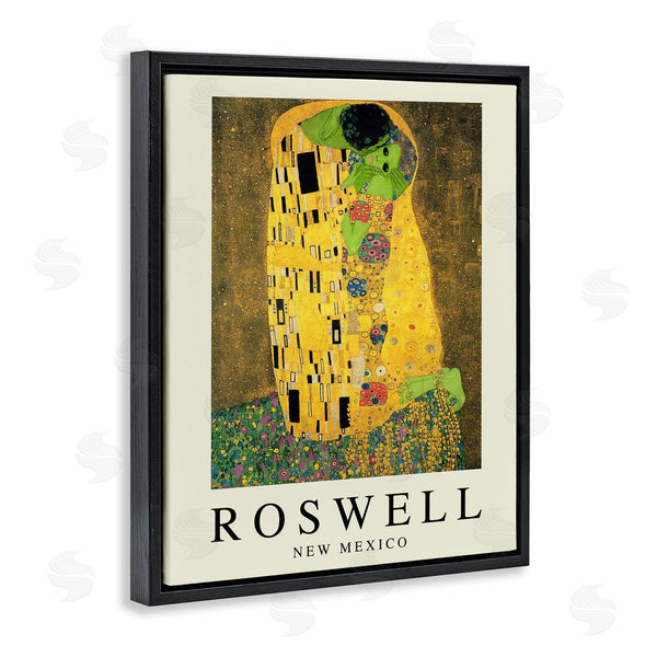 Stupell Industries Stupell Studio | Funny Roswell NM Alien Klimt Wall Art
