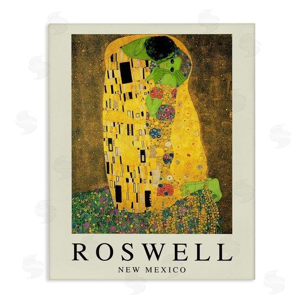 stupell industries Stupell Studio | Funny Roswell NM Alien Klimt Wall Art