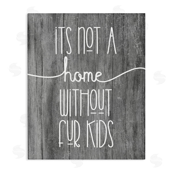 stupell industries Stupell Studio | Fur Kids Animal Lover Rustic Tree Pattern Wall Art