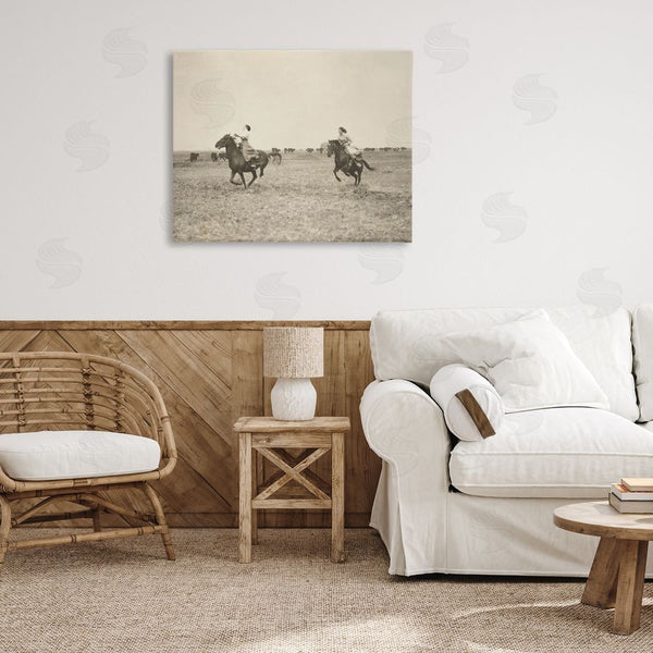 Stupell Industries Stupell Studio | Galloping Cowgirl Friends Wall Art