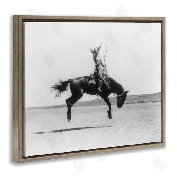 Stupell Industries Stupell Studio | Galloping Rodeo Cowgirl Wall Art