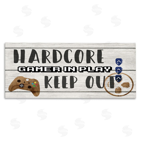 stupell industries Stupell Studio | Gamer in Play Keep Out Wall Art