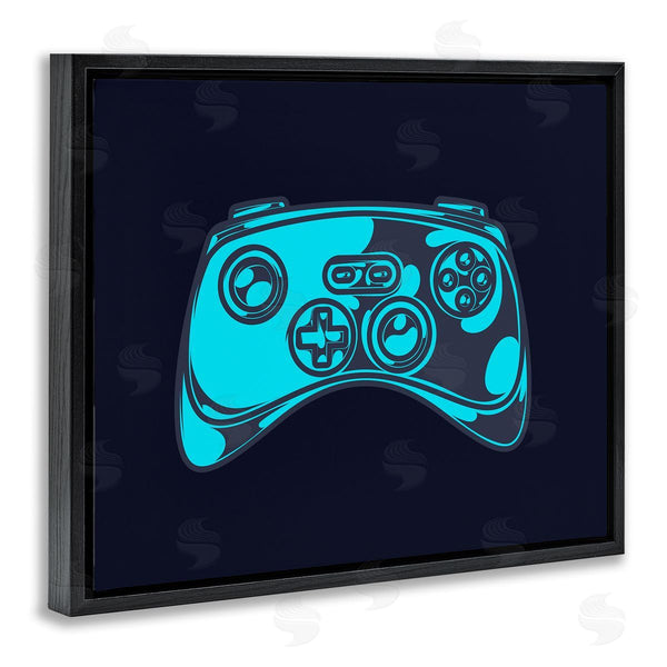 Stupell Industries Stupell Studio | Gaming Controller On Black Wall Art