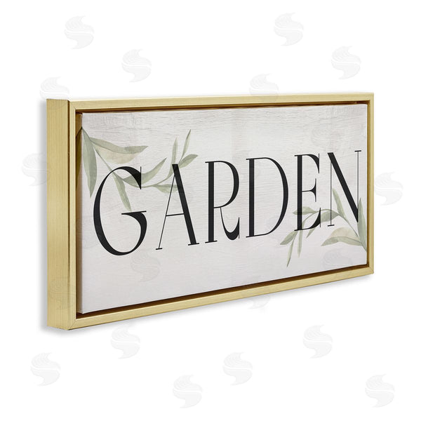 Stupell Industries Stupell Studio | Garden With Plant Sprigs Wall Art