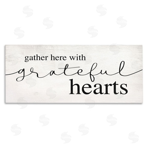 stupell industries Stupell Studio | Gather Grateful Hearts Charming Design