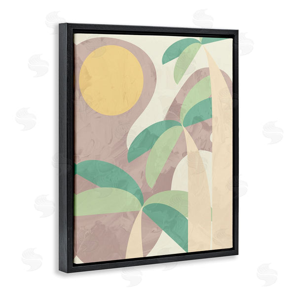Stupell Industries Stupell Studio | Geometric Palm Tree Summer Wall Art