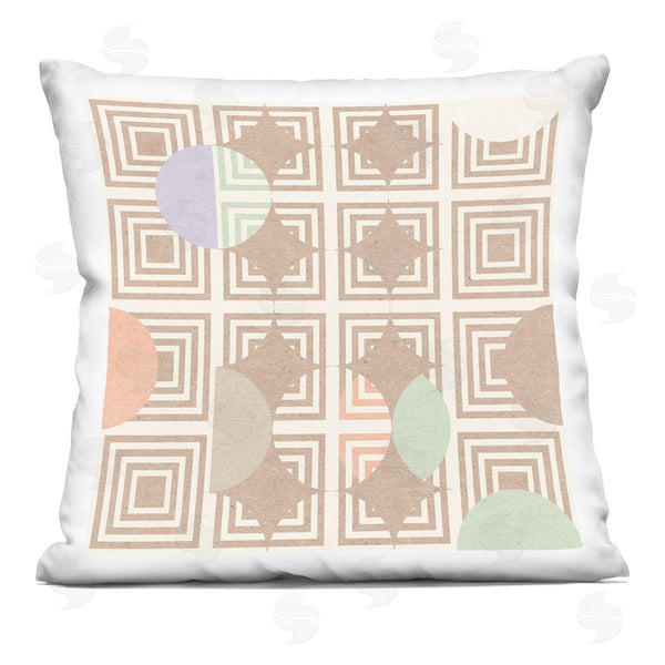 stupell industries Stupell Studio | Geometric Shapes & Diamond Printed Throw Pillow