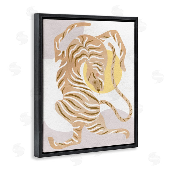 Stupell Industries Stupell Studio | Geometric Tiger Stripes Shapes Wall Art
