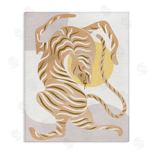 stupell industries Stupell Studio | Geometric Tiger Stripes Shapes Wall Art