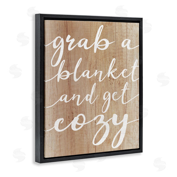 Stupell Industries Stupell Studio | Get Cozy Rustic Phrase Wall Art