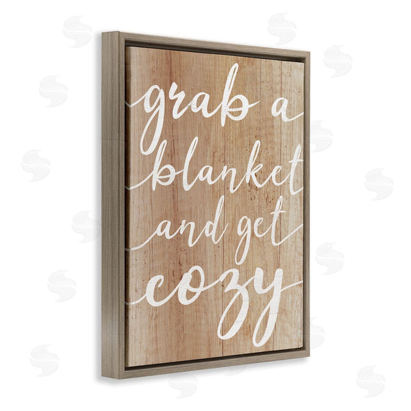 Stupell Industries Stupell Studio | Get Cozy Rustic Phrase Wall Art