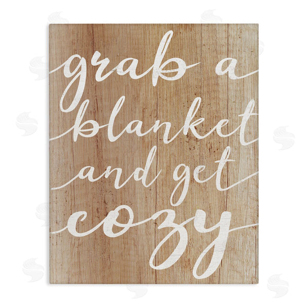 stupell industries Stupell Studio | Get Cozy Rustic Phrase Wall Art