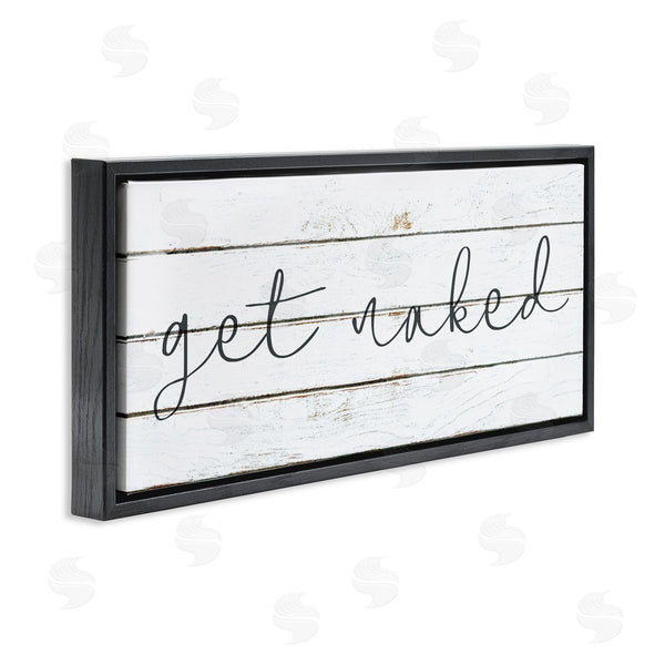Stupell Industries Stupell Studio | Get Naked Minimal Planks