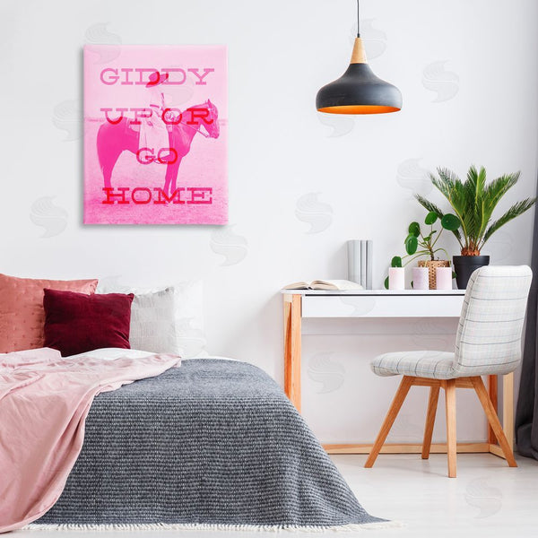 Stupell Industries Stupell Studio | Giddy Up Or Go Home Wall Art