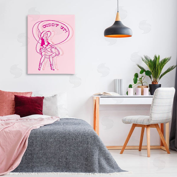 Stupell Industries Stupell Studio | Giddy Up Rodeo Girl Wall Art