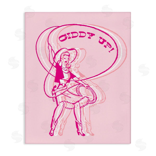 stupell industries Stupell Studio | Giddy Up Rodeo Girl Wall Art
