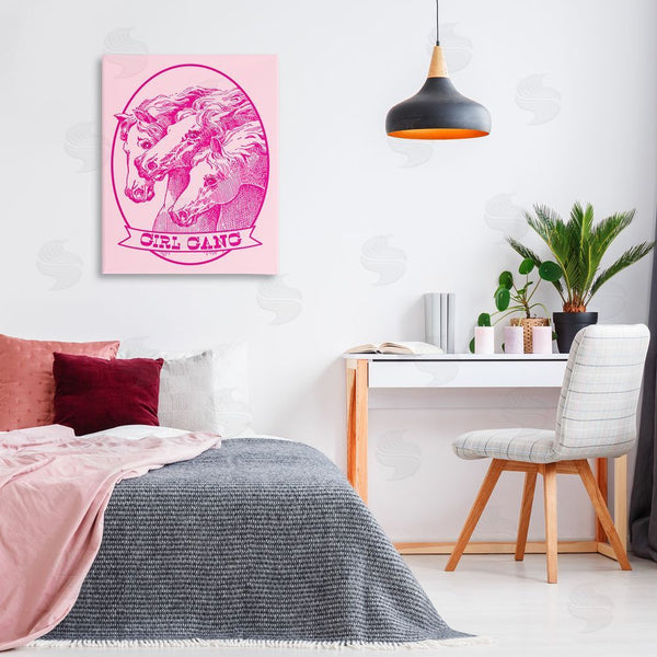 Stupell Industries Stupell Studio | Girl Gang Horses Wall Art