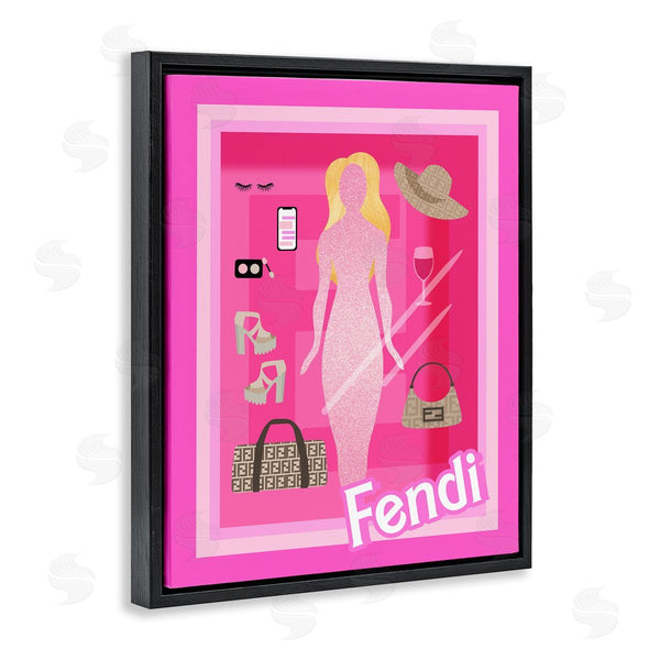 Stupell Industries Stupell Studio | Glam Brand Fashion Doll Wall Art