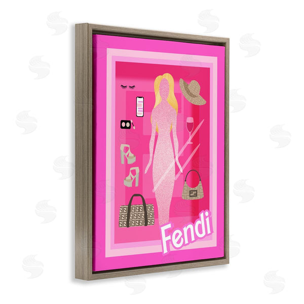 Stupell Industries Stupell Studio | Glam Brand Fashion Doll Wall Art