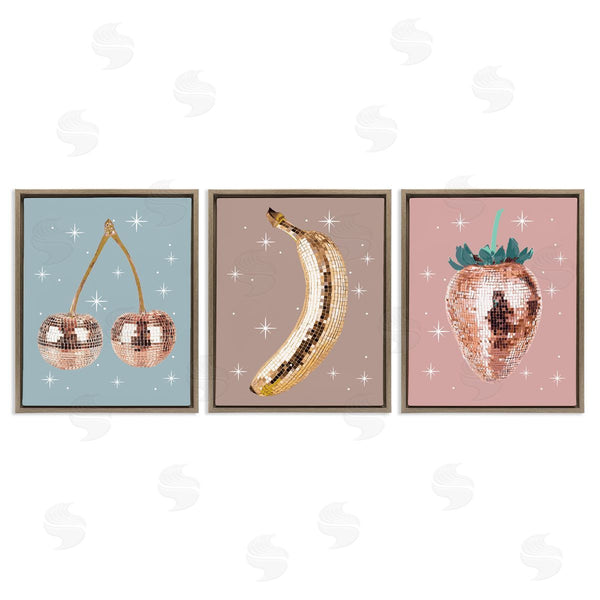 Stupell Industries Stupell Studio | Glam Disco Fruits