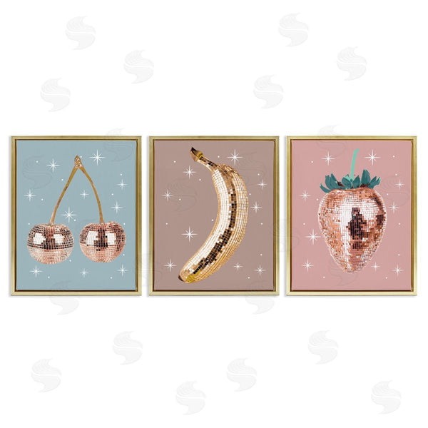 Stupell Industries Stupell Studio | Glam Disco Fruits