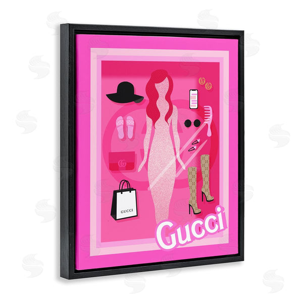 Stupell Industries Stupell Studio | Glam Fashion Doll Wall Art