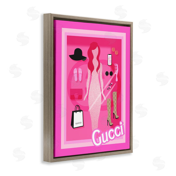 Stupell Industries Stupell Studio | Glam Fashion Doll Wall Art