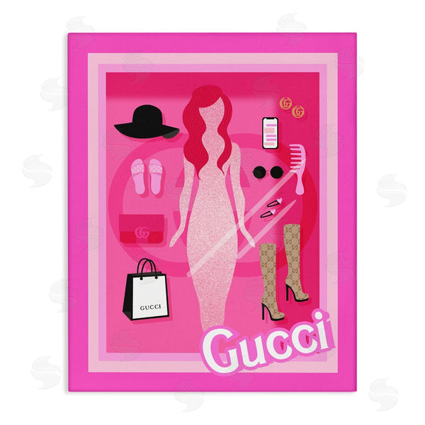 stupell industries Stupell Studio | Glam Fashion Doll Wall Art