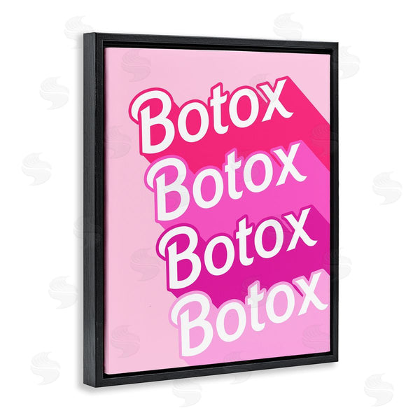 Stupell Industries Stupell Studio | Glam Pink Botox Phrase Wall Art