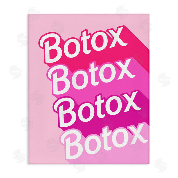 stupell industries Stupell Studio | Glam Pink Botox Phrase Wall Art