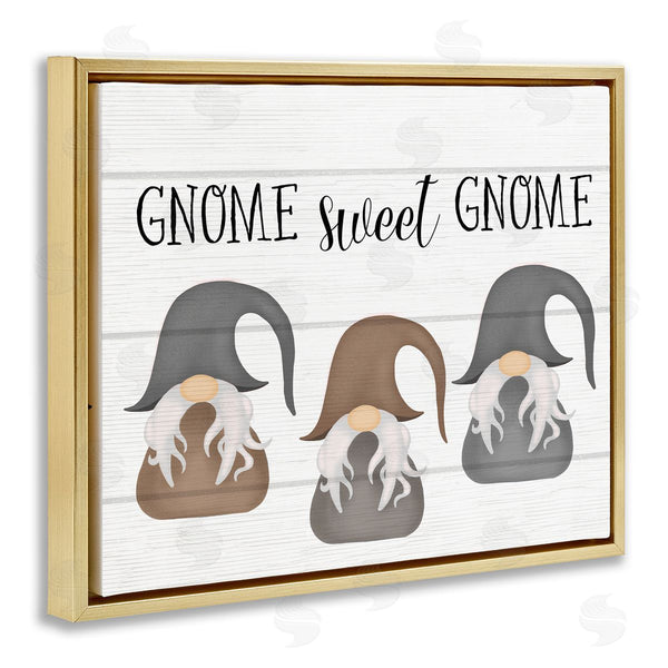Stupell Industries Stupell Studio | Gnome Sweet Gnome Trio Wall Art