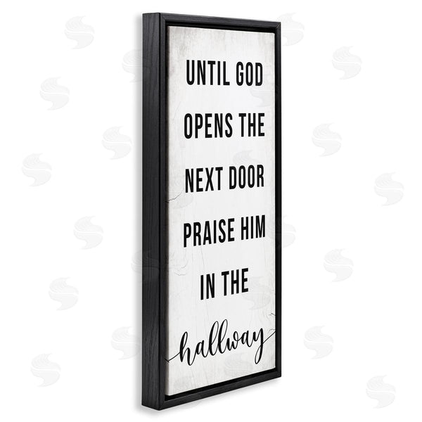 Stupell Industries Stupell Studio | God Opens The Door Phrase