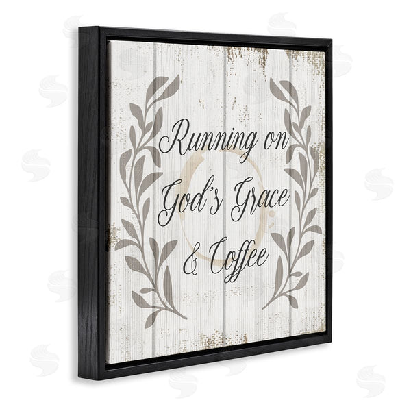 Stupell Industries Stupell Studio | God's Grace & Coffee Phrase