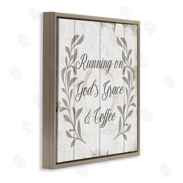 Stupell Industries Stupell Studio | God's Grace & Coffee Phrase