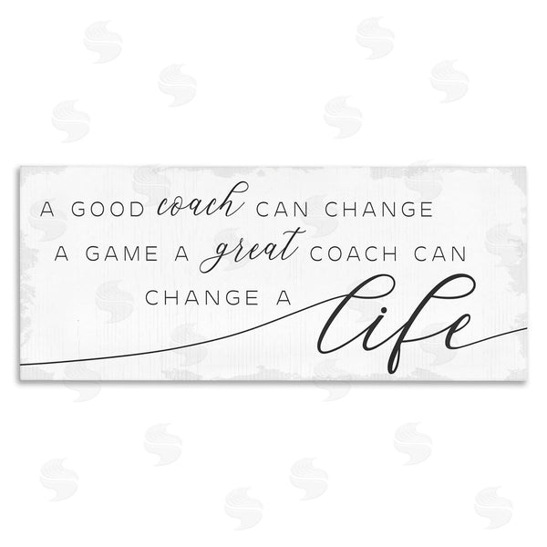 stupell industries Stupell Studio | Good Coach or Great Coach Phrase Sports Member Appreciation