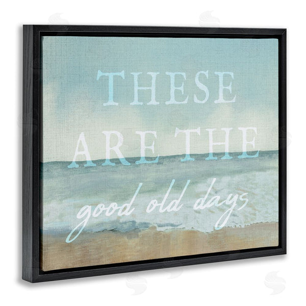 Stupell Industries Stupell Studio | Good Days Coastal Phrase Wall Art