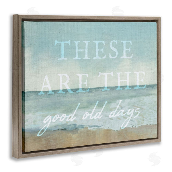 Stupell Industries Stupell Studio | Good Days Coastal Phrase Wall Art