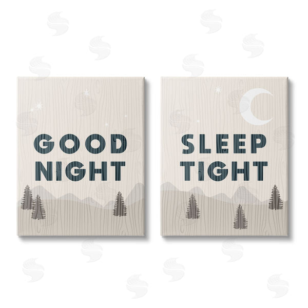 stupell industries Stupell Studio | Good Night Sleep Tight Nighttime Mountain Wall Art
