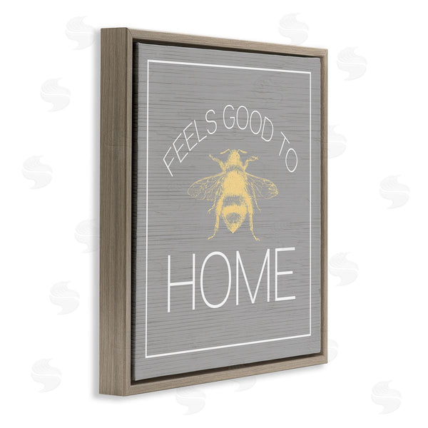 Stupell Industries Stupell Studio | Good To Bee Home Phrase Cute Insect Pun
