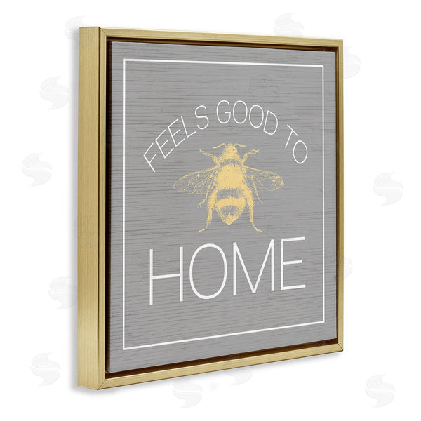 Stupell Industries Stupell Studio | Good To Bee Home Phrase Cute Insect Pun