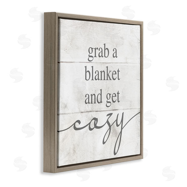 Stupell Industries Stupell Studio | Grab Blanket Get Cozy Phrase