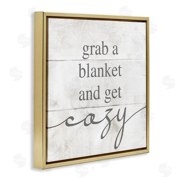 Stupell Industries Stupell Studio | Grab Blanket Get Cozy Phrase