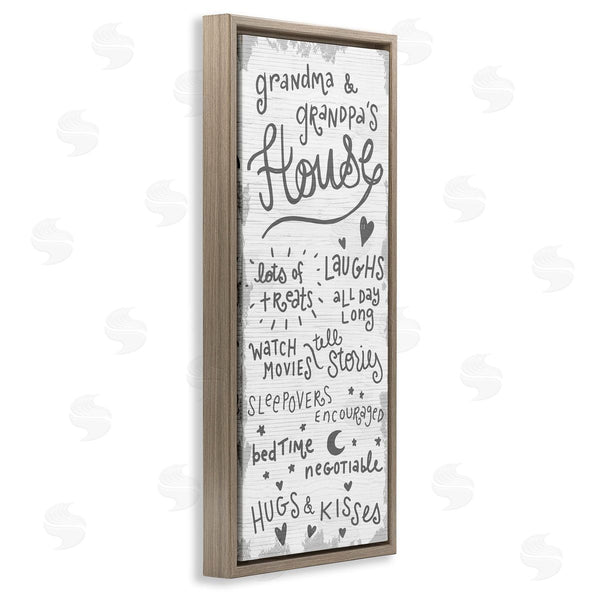 Stupell Industries Stupell Studio | Grandparents House Fun Family