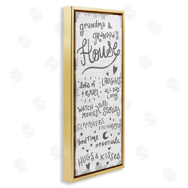 Stupell Industries Stupell Studio | Grandparents House Fun Family