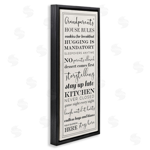 Stupell Industries Stupell Studio | Grandparents House Rules