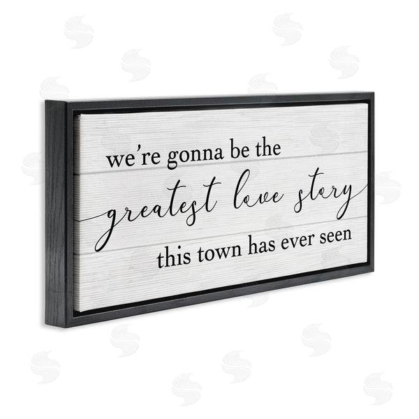 Stupell Industries Stupell Studio | Greatest Love Story In Town Wall Art
