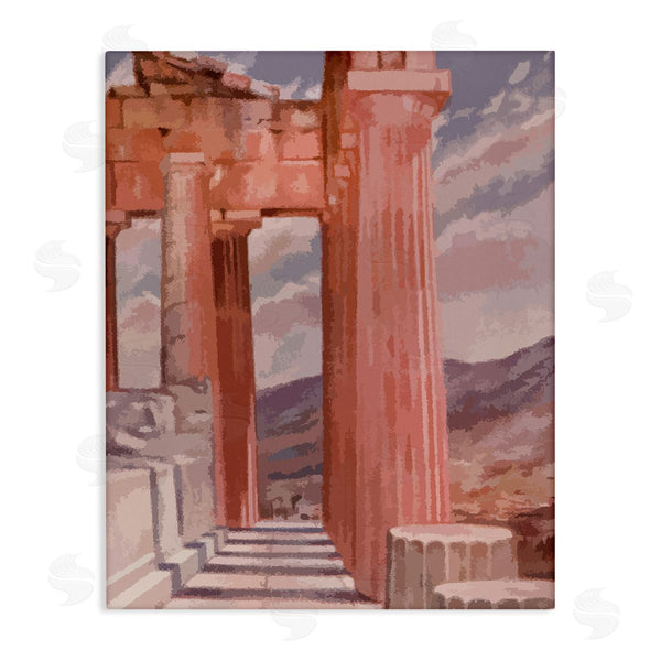 stupell industries Stupell Studio | Greek Architecture View Wall Art