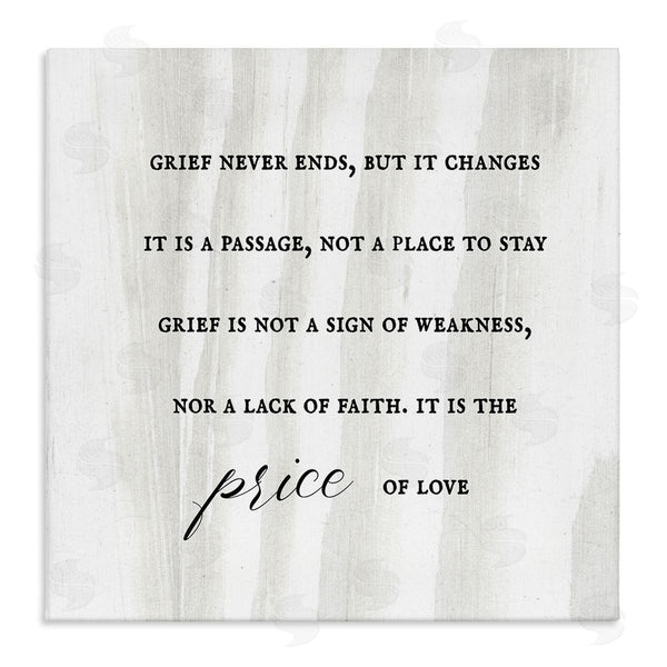 stupell industries Stupell Studio | Grief Is Love Inspirational Sorrowing Lamentation Phrase Wall Art