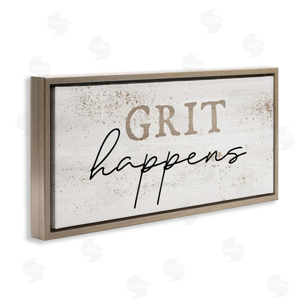 Stupell Industries Stupell Studio | Grit Happens Motivational Wall Art