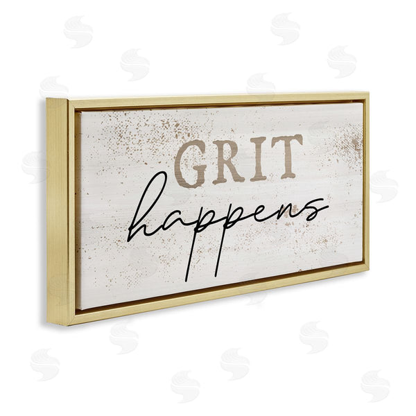 Stupell Industries Stupell Studio | Grit Happens Motivational Wall Art